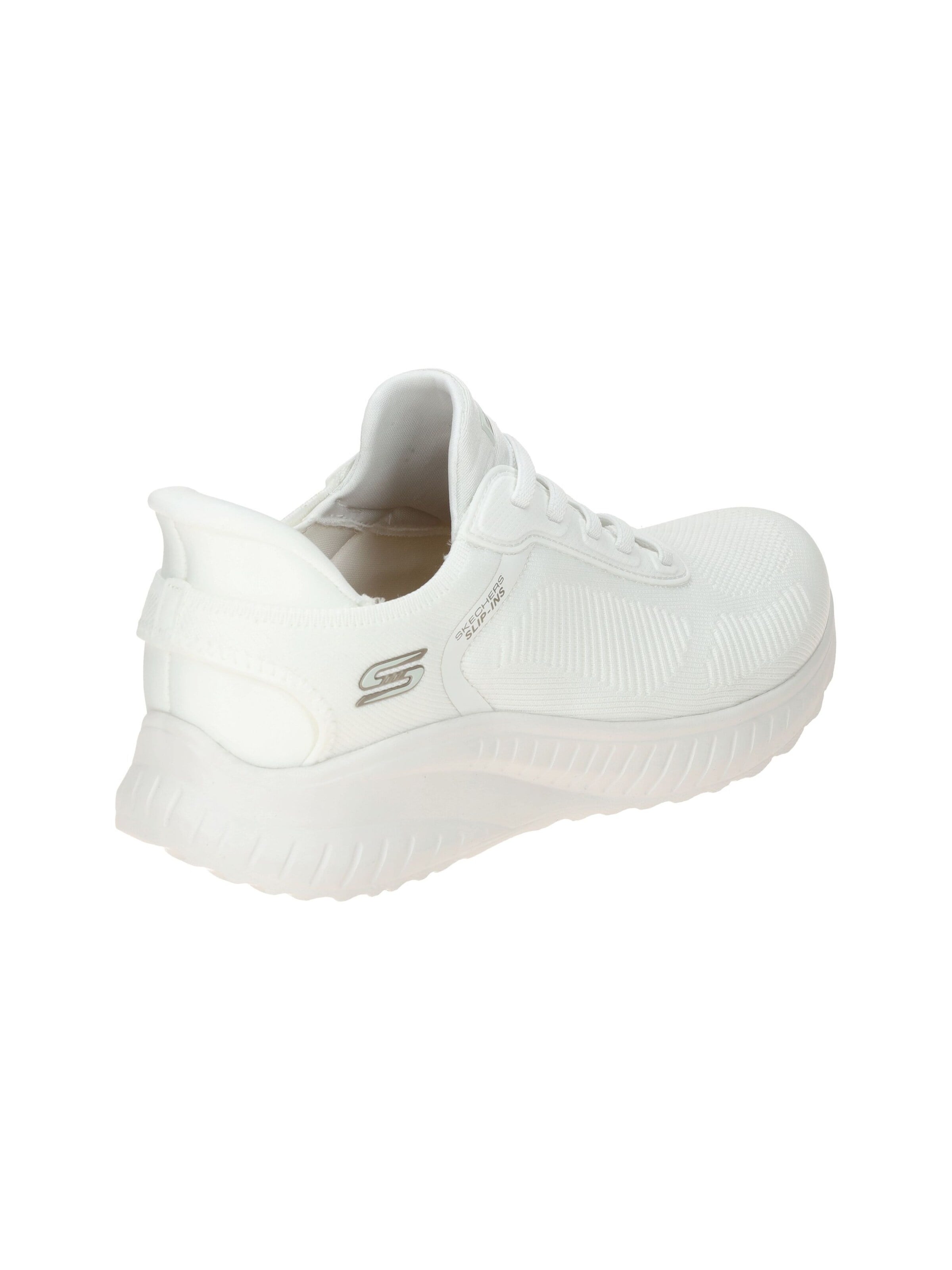 Baskets basses 'Slip-Ins: BOBS Sport Squad Chaos - Current Muse' SKECHERS en blanc