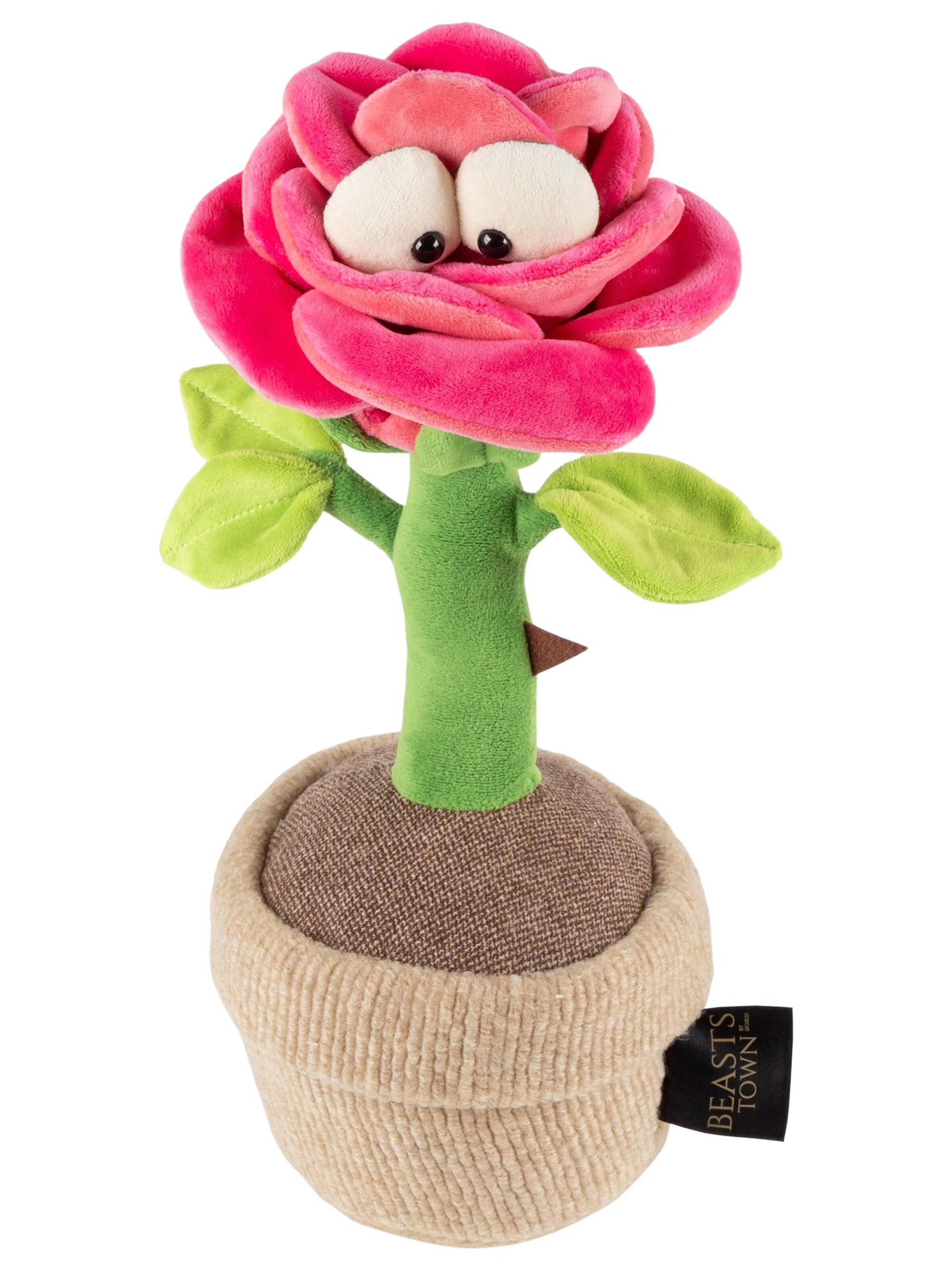 SIGIKID Kuscheltiere 'Plüschblume Muttertagsrose Rosmarie – Vergessdichnie, BeastsTown'‌‌‌‌‌‌‌‌‌‌ in Mischfarben: Vorderseite