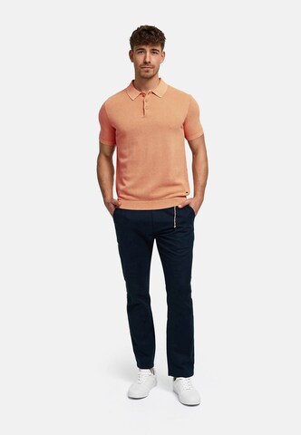 INDICODE JEANS Poloshirt ' Vorm ' in Orange