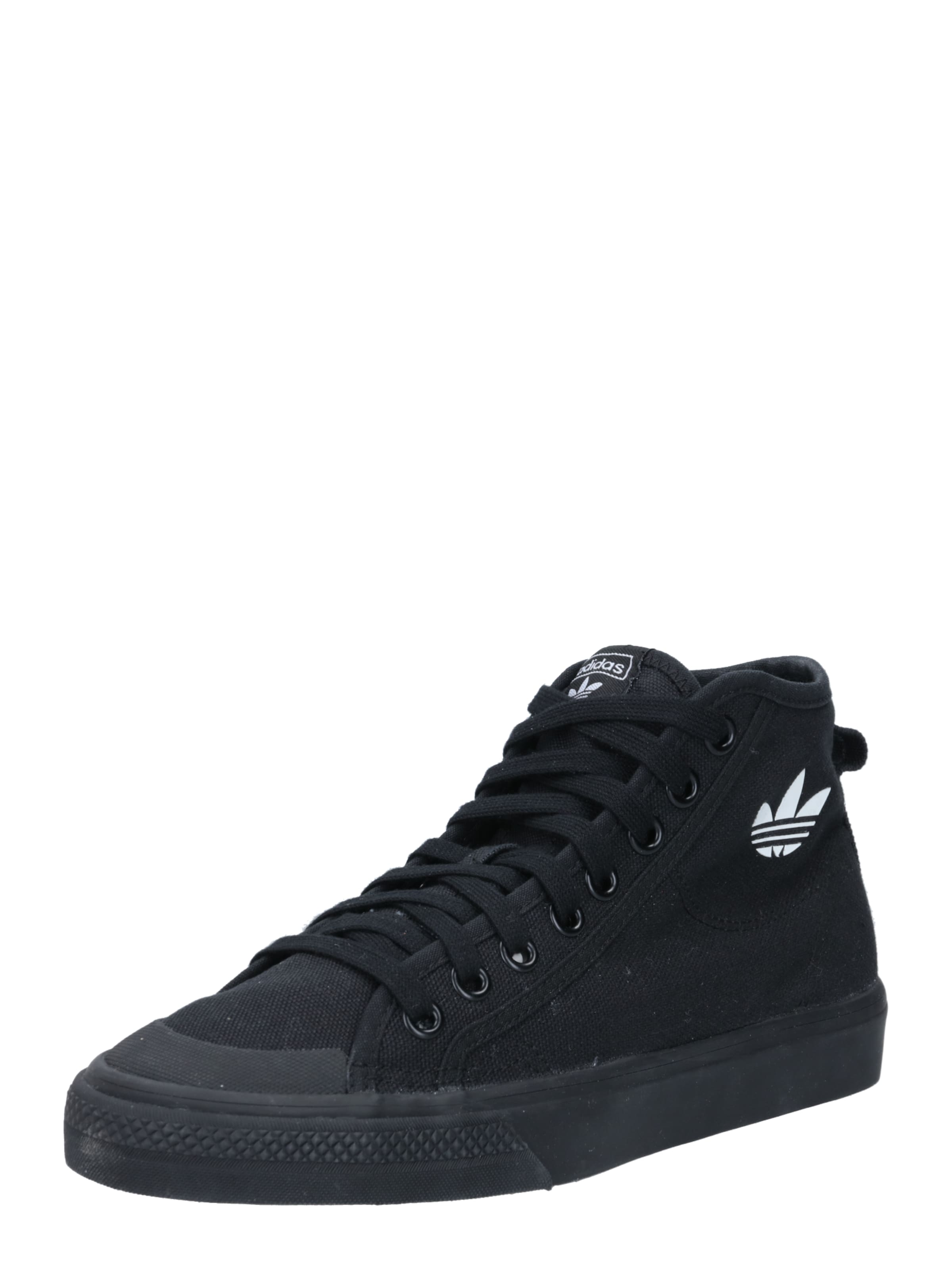 adidas Originals EXTABALL Sneakers hoog core black/white | Sneaker Collect