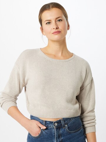 Pull-over NU-IN en gris : devant