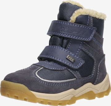 Bottes LURCHI en bleu : devant