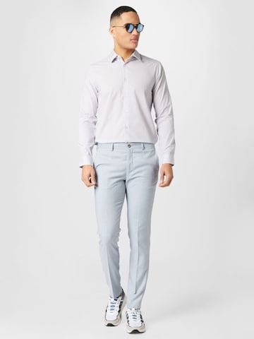 JACK & JONES Slimfit Suorat housut 'Solaris' värissä sininen