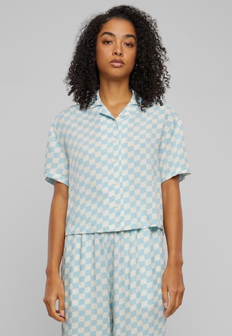 Urban Classics Blouse 'Resort' in Blue: front