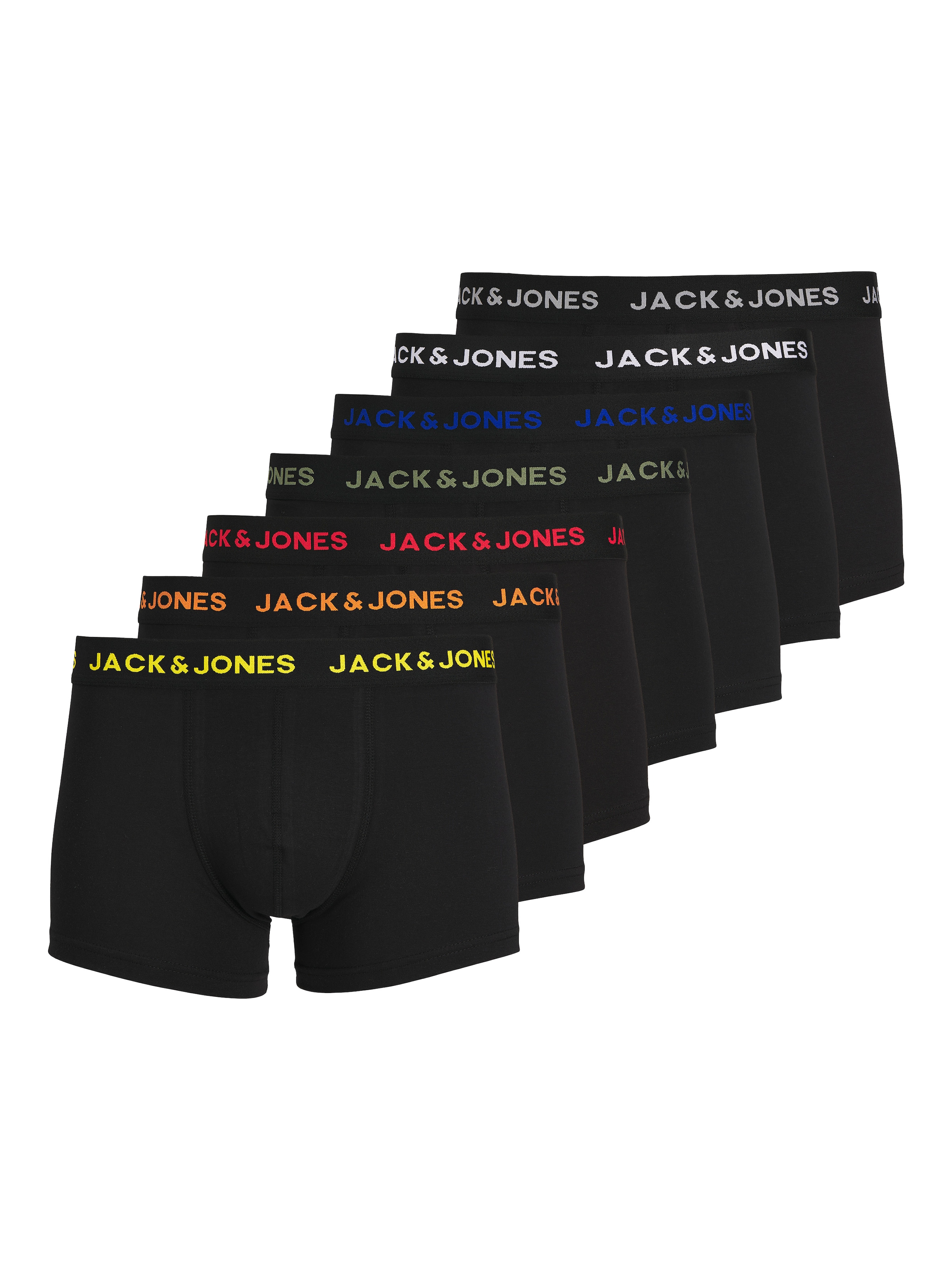 Jacks & Jones Boxershorts in Schwarz: Vorderseite