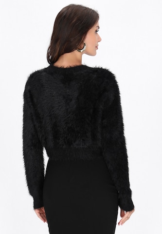 Cardigan 'Fashion Look' faina en noir