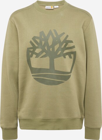 TIMBERLAND Sweatshirt in Green: front