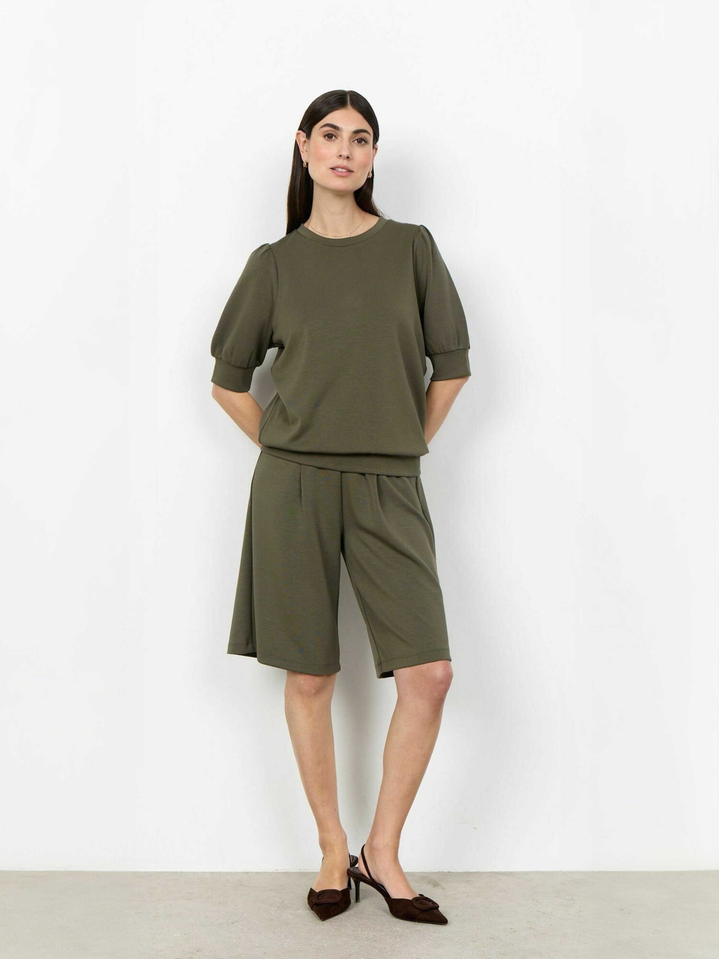 Pull-over ' SC-BANU ' Soyaconcept en vert