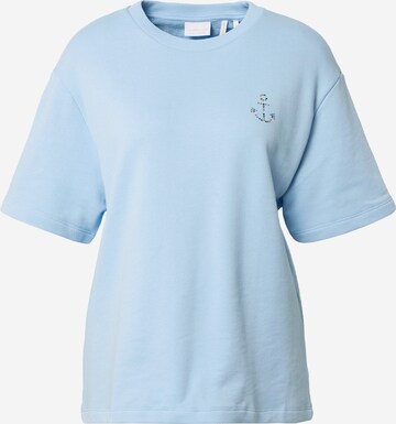 T-shirt Rich & Royal en bleu : devant