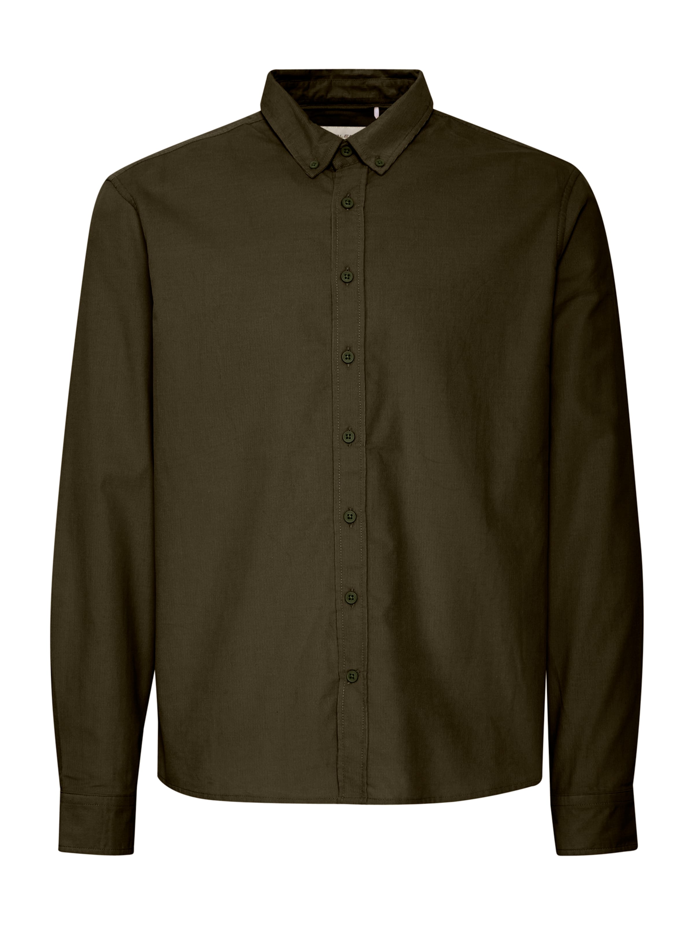 BLEND Regular fit Button Up Shirt 'BHBEKIR' in Green: front