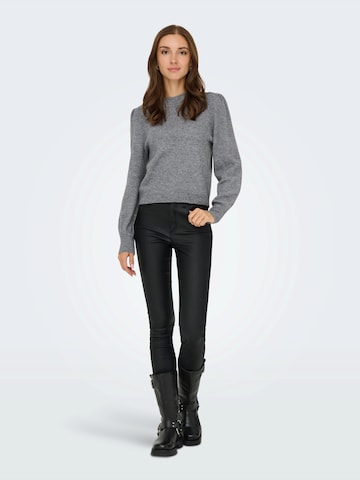 JDY Sweater 'JDYRUE' in Grey