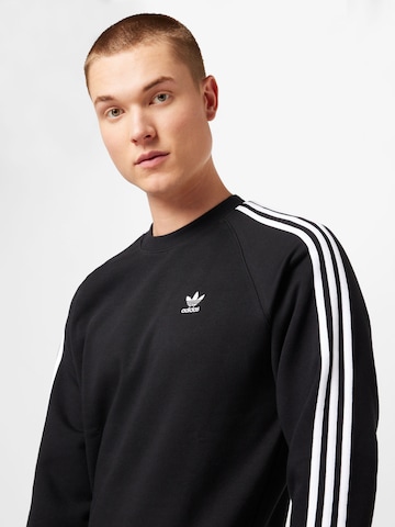 ADIDAS ORIGINALS Sweatshirt 'Adicolor Classics 3-Stripes' in Schwarz