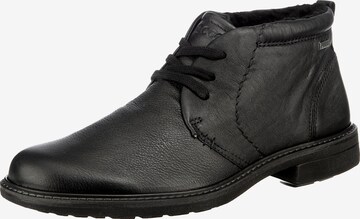 ECCO Chukka Boots in Black: front