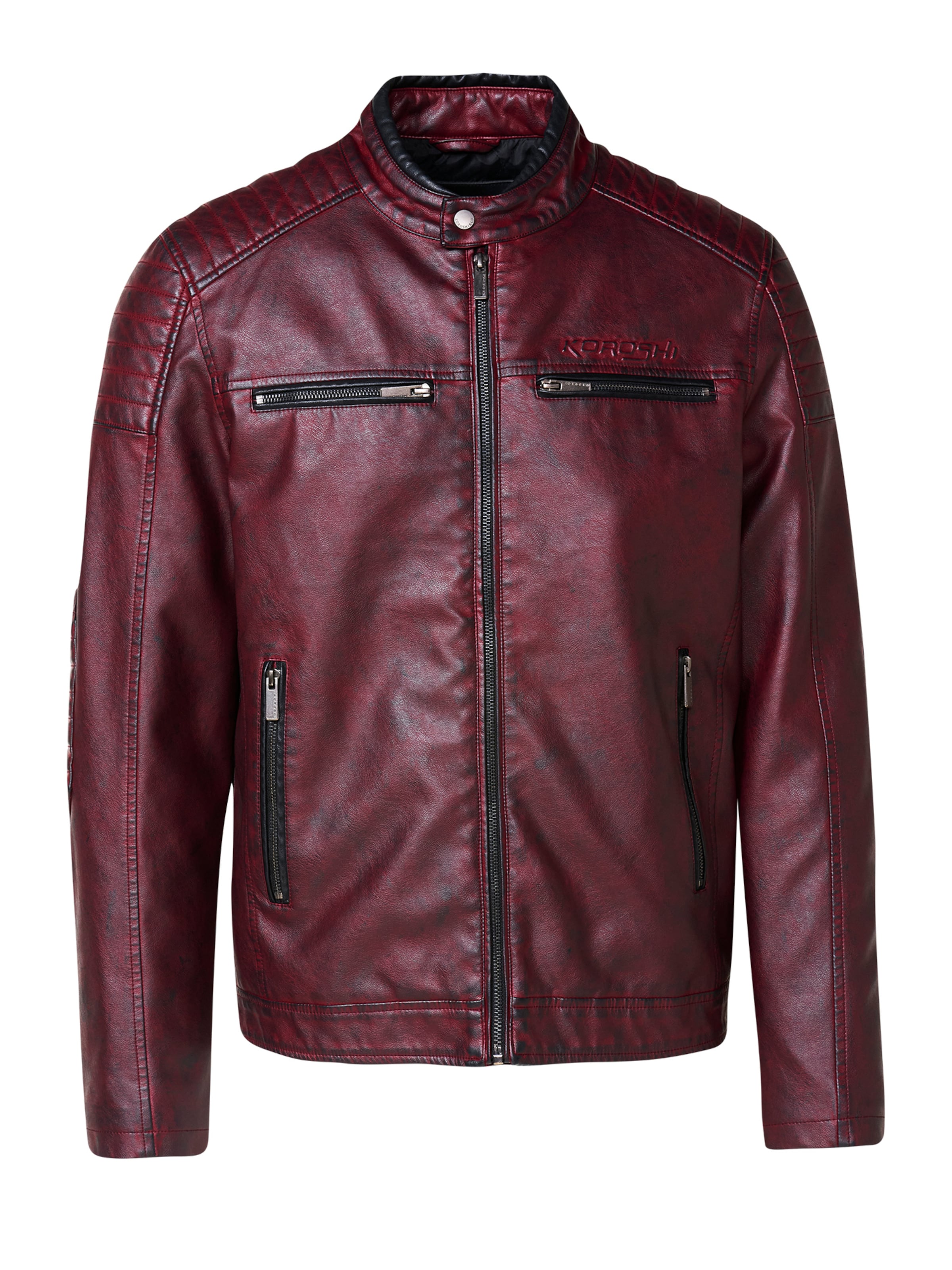 KOROSHI Kurtka bawarska w kolorze czerwony: przód