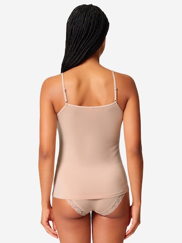 Haut ' Modal Lace ' Skiny en beige