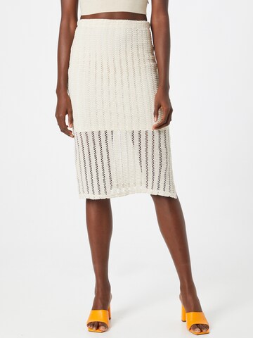 OBJECT Skirt 'FIE' in Beige: front