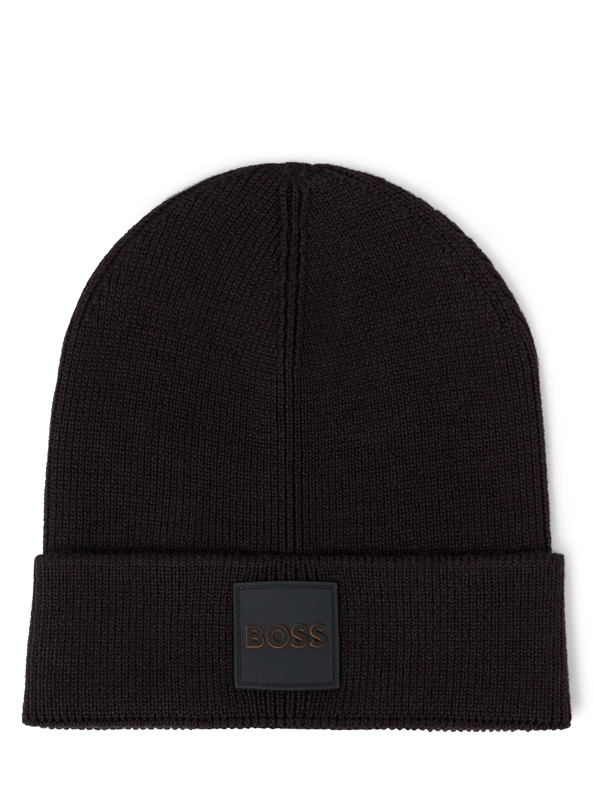 BOSS Beanie 'Foxxy' in Black: front