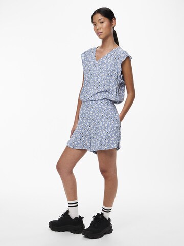 PIECES Loose fit Trousers 'PCNya' in Blue