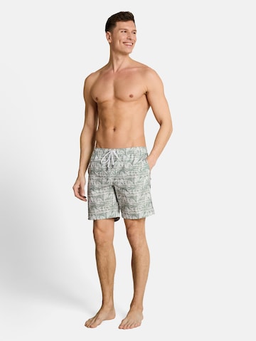 TOM TAILOR DENIM Zwemshorts in Groen