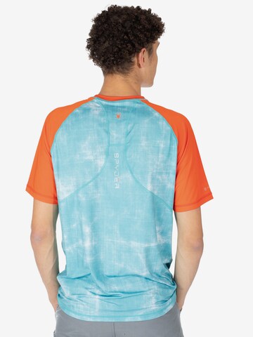 Spyder Functioneel shirt in Blauw