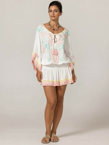 Robe 'Robe Courte Sejla' Miss June en blanc