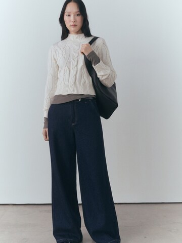 Pull-over MANGO en beige