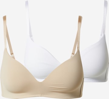 T-shirt Reggiseno 'Theresia' di Lindex in beige: frontale