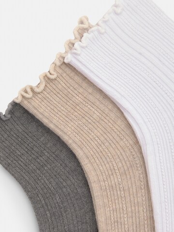 Chaussettes Pull&Bear en beige