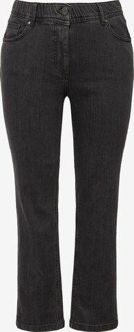 Ulla Popken Regular Jeans in Grey: front