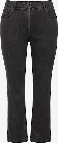 Ulla Popken Regular Jeans in Grey: front