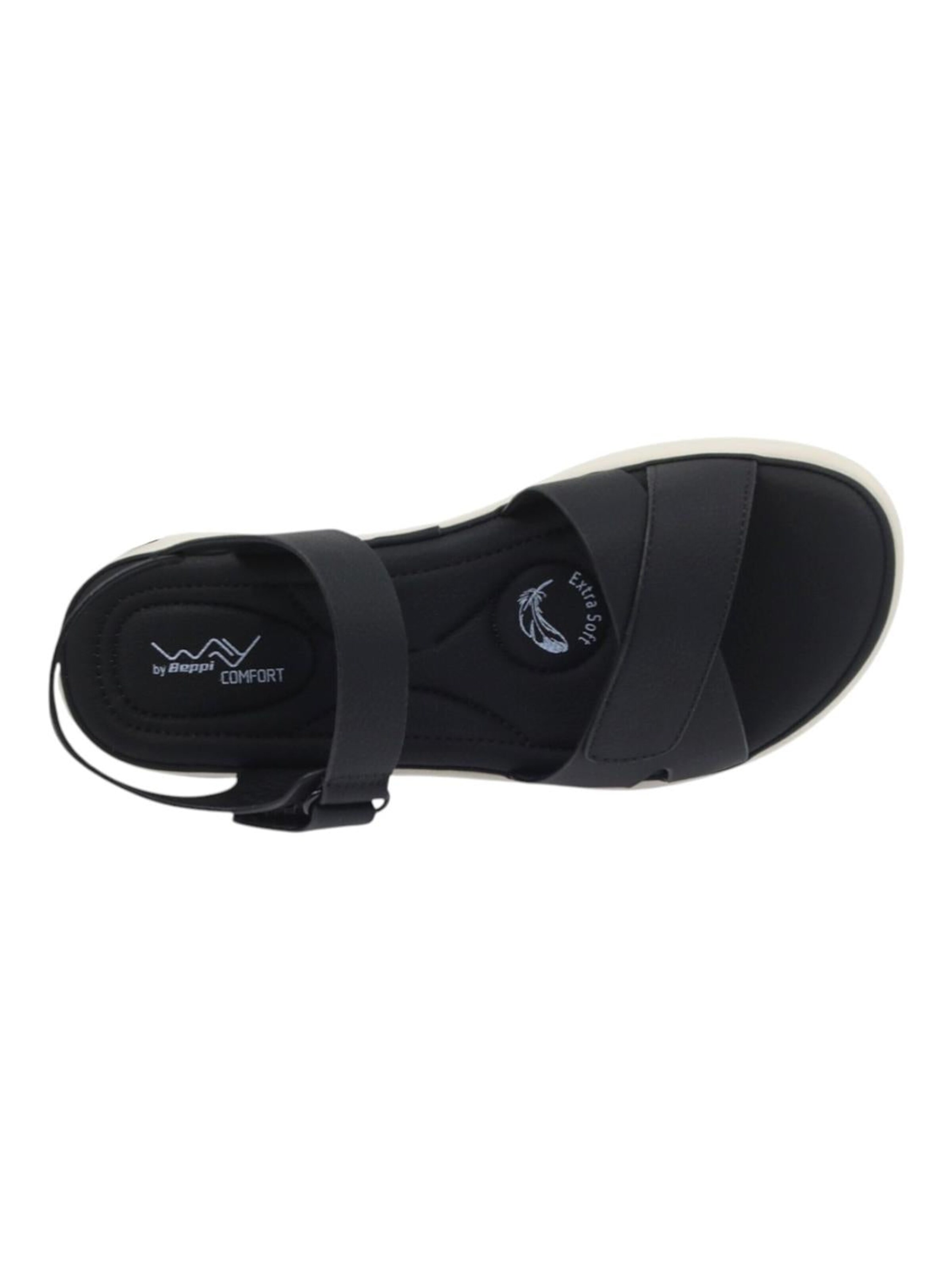 Beppi Sandals 'Casual Sandal' in Black