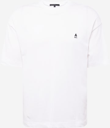T-Shirt 'ANAYO' DRYKORN en blanc : devant