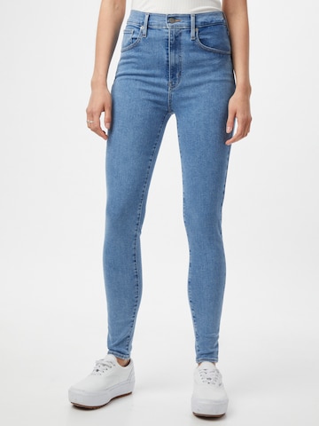 LEVI'S ® Skinny Fit Дънки 'Mile High Super Skinny' в синьо: отпред