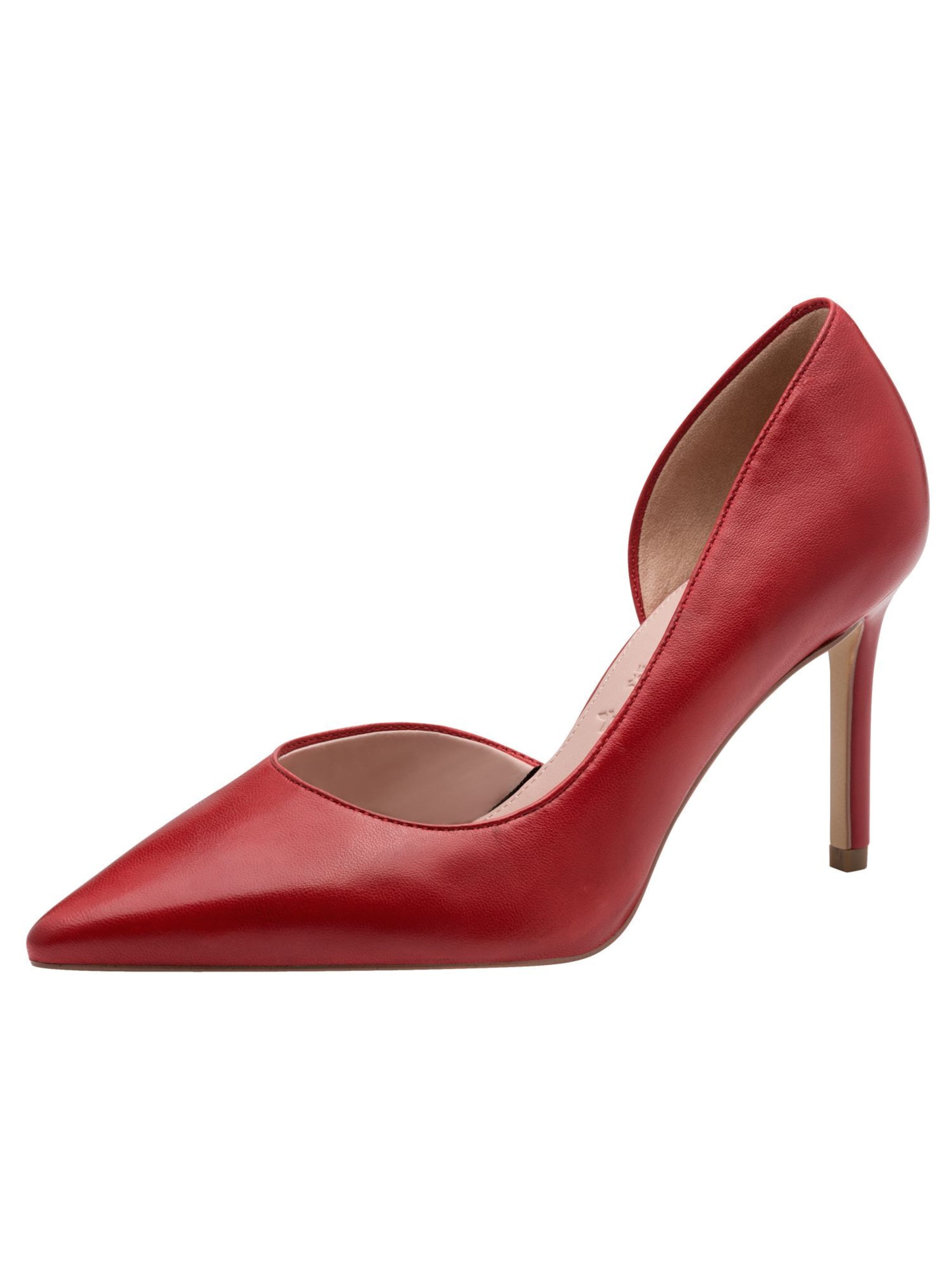 Tamaris Pumps in Rood: voorkant