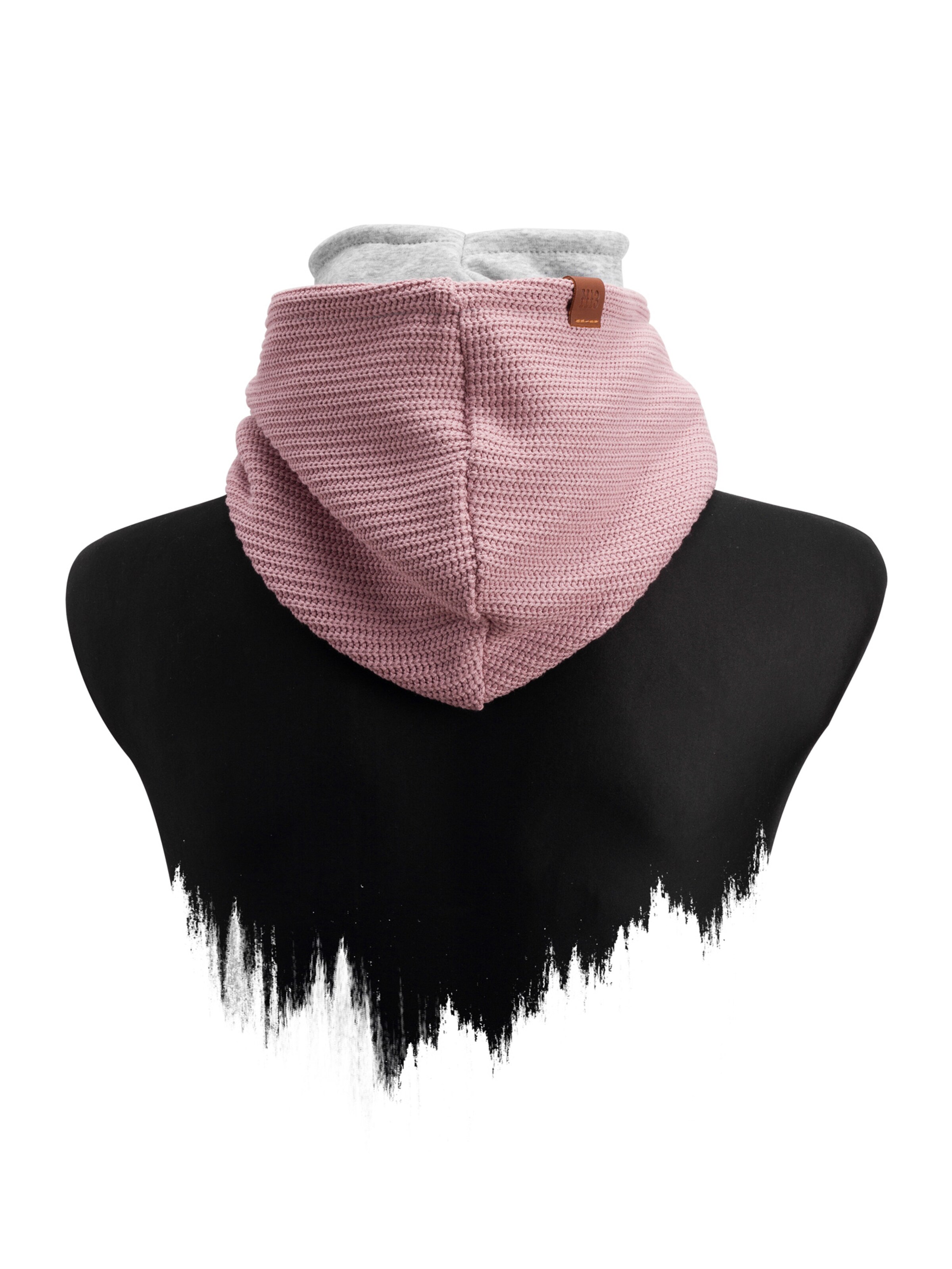 Manufaktur13 Scarf 'Hooded Loop' in Pink