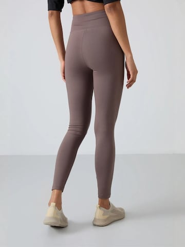 Tommy Life - Skinny Leggings 'Gamaschen' em cinzento