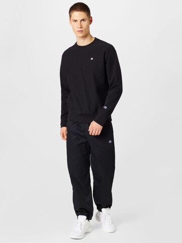 Champion Reverse Weave Sweatshirt in Schwarz