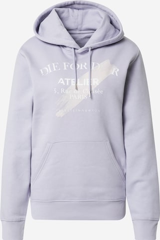 EINSTEIN & NEWTON Sweatshirt 'Die for Dior' in Lila: predná strana