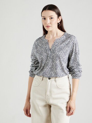 TOM TAILOR Blouse in Blue: front