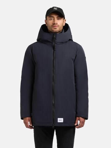 khujo Jacke 'Nedd' in Blau: Vorderseite