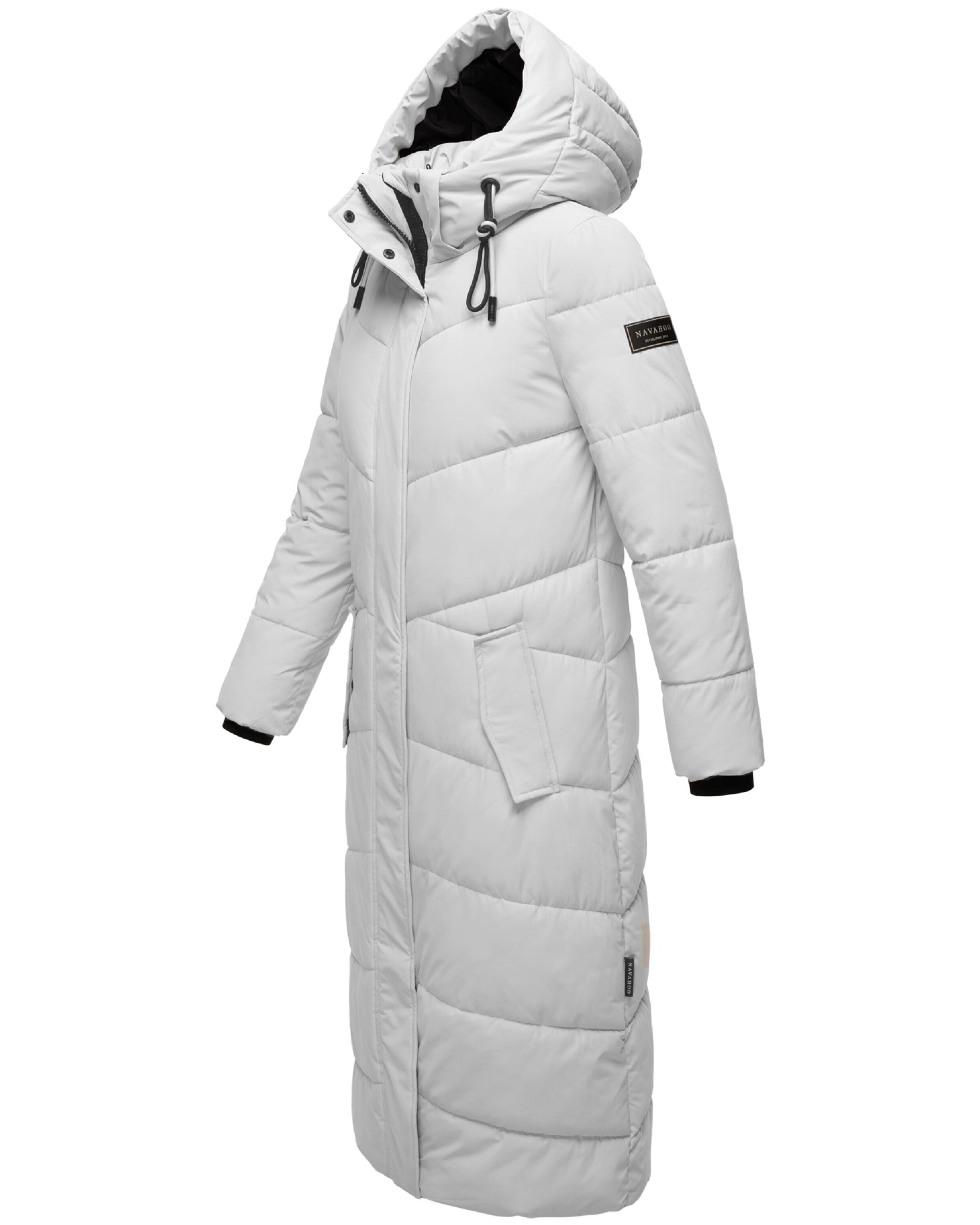 NAVAHOO Zimný kabát 'Hingucker' - Sivá