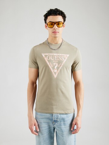 GUESS Shirt in Green: front