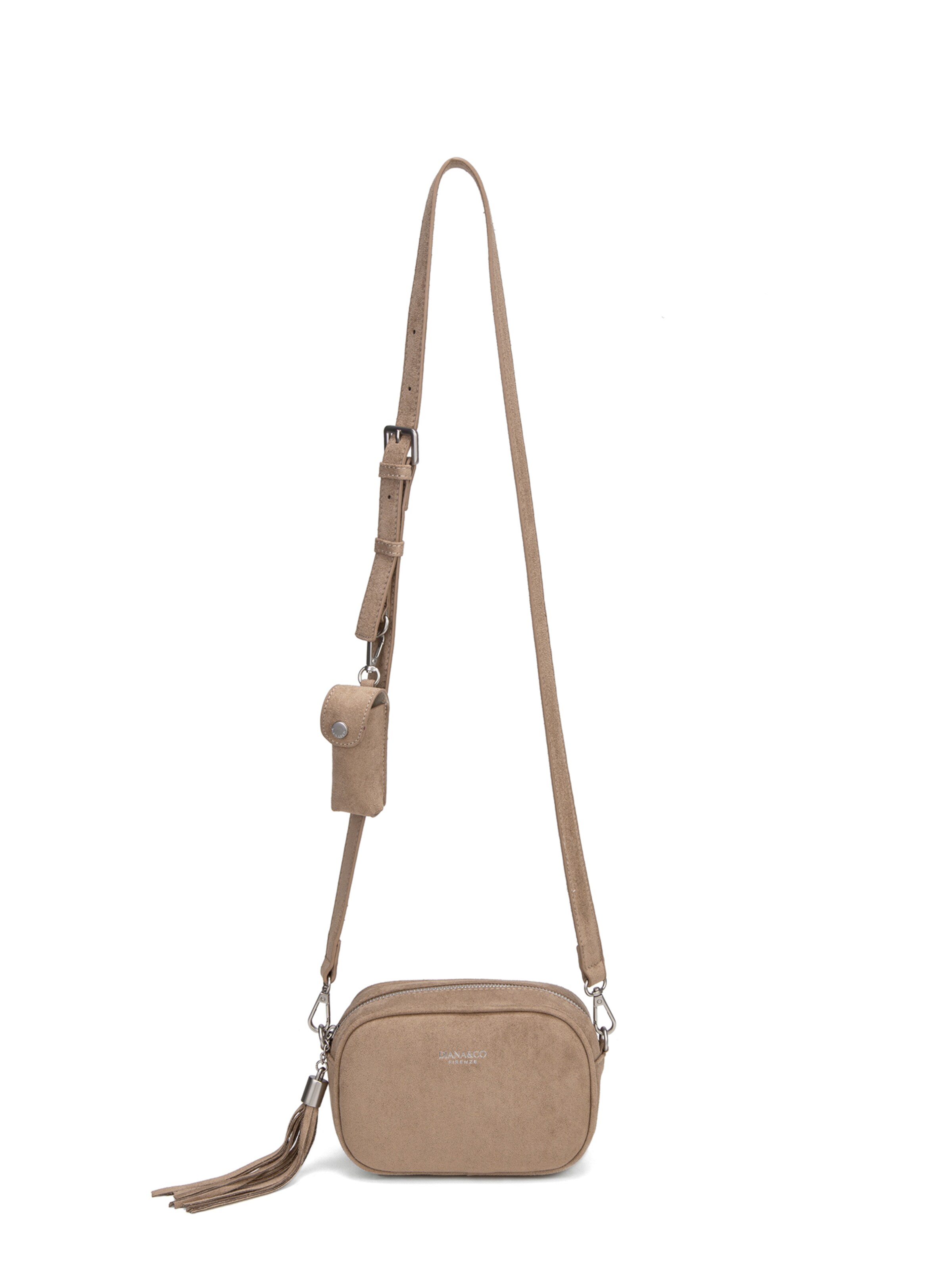 Borsa a tracolla di Diana&Co. in marrone