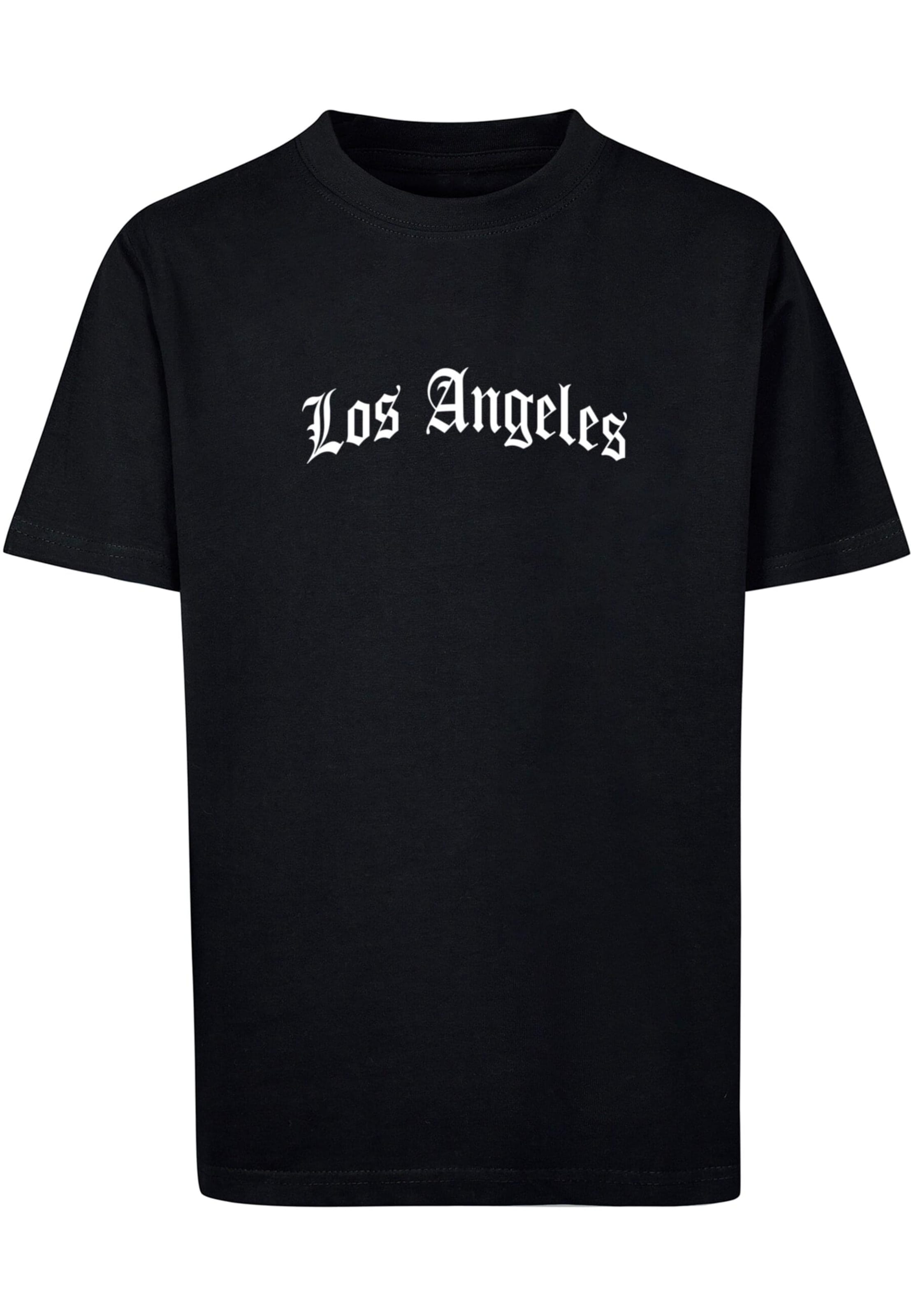Mister Tee Shirt in Black: front