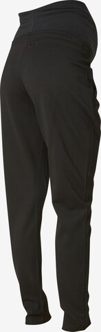 MAMALICIOUS Slim fit Trousers 'Lif' in Black