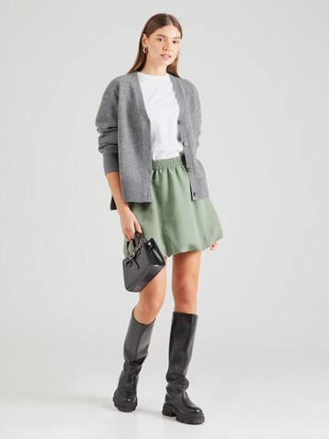 PIECES - Saia 'PCGIANNA' em verde