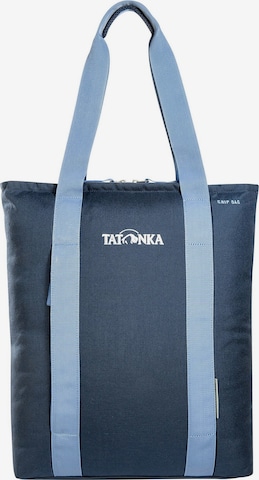 TATONKA Schoudertas in Blauw: voorkant