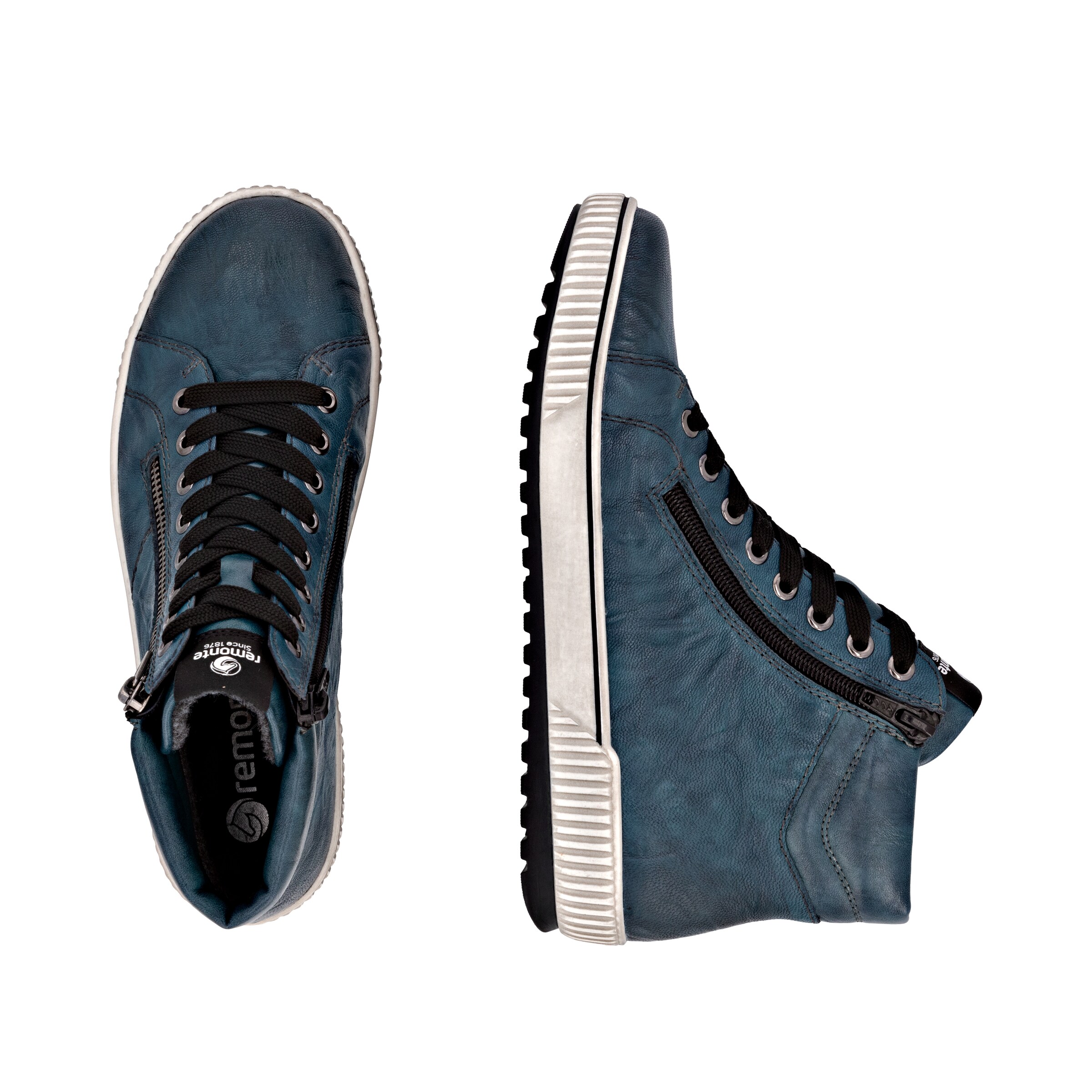 REMONTE High-Top Sneakers in Blue