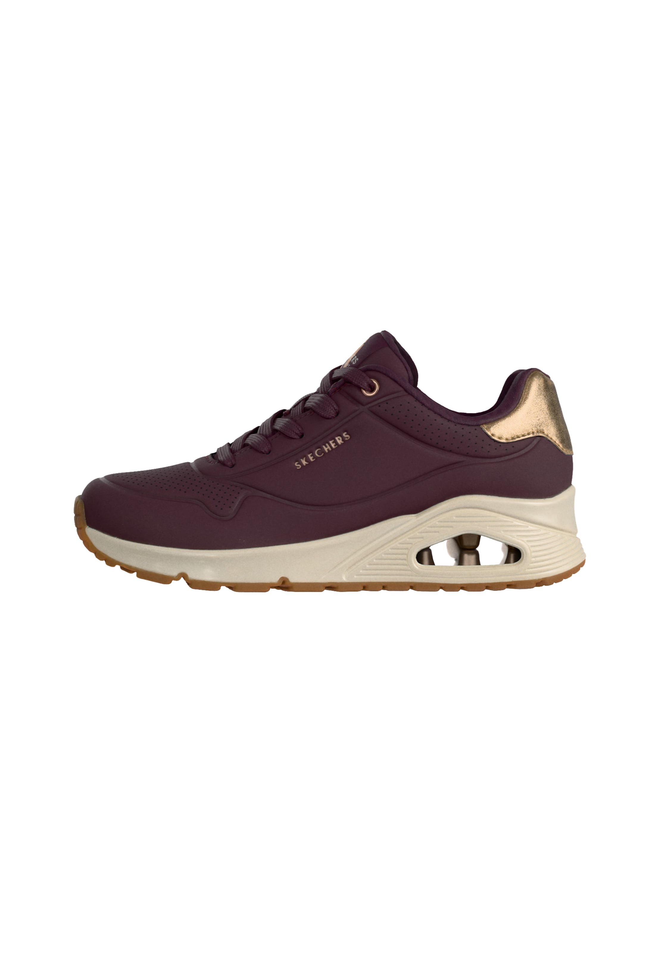 lillā SKECHERS Zemie brīvā laika apavi: no priekšpuses