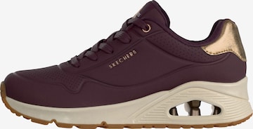 lillā SKECHERS Zemie brīvā laika apavi: no priekšpuses